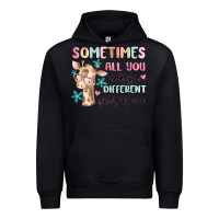 Black sometimes all you need is a different point of  vi Urban Hoodie - MaliasSmallBusiness