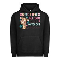 Pigment Black sometimes all you need is a different point of  vi Urban Hoodie - MaliasSmallBusiness