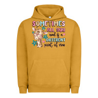 Pigment Peanut Butter sometimes all you need is a different point of  vi Urban Hoodie - MaliasSmallBusiness