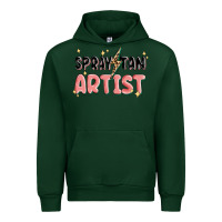 Forest Green spray tan artist Urban Hoodie - MaliasSmallBusiness