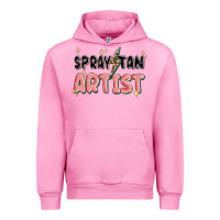 Fuchsia Pink spray tan artist Urban Hoodie - MaliasSmallBusiness