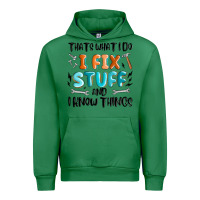 Emerald thats what i do i fix stuff and i know things Urban Hoodie - MaliasSmallBusiness