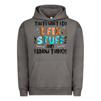 Pigment Tornado thats what i do i fix stuff and i know things Urban Hoodie - MaliasSmallBusiness