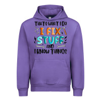 Tulip thats what i do i fix stuff and i know things Urban Hoodie - MaliasSmallBusiness