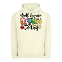 Pigment Pistachio yall gonna learn today Urban Hoodie - MaliasSmallBusiness