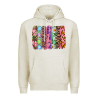 Oatmeal Heather Western Easter Brushstrokes Premium Hoodie - RanaPortraitStore
