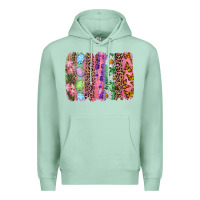 Seafoam Western Easter Brushstrokes Premium Hoodie - RanaPortraitStore