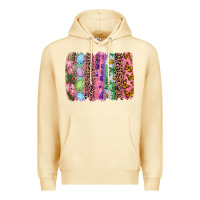Pina Colada Western Easter Brushstrokes Premium Hoodie - RanaPortraitStore
