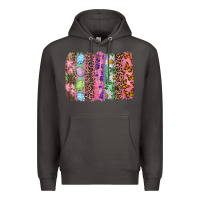 Smoke Western Easter Brushstrokes Premium Hoodie - RanaPortraitStore