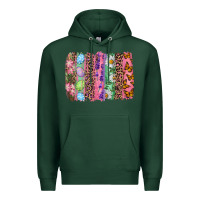 Sports Green Western Easter Brushstrokes Premium Hoodie - RanaPortraitStore
