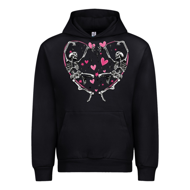 Valentines Day Skeleton Urban Hoodie by MaliasSmallBusiness | Teevron