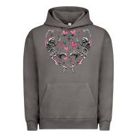 Pigment Tornado valentines day skeleton Urban Hoodie - MaliasSmallBusiness