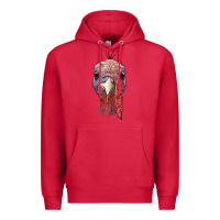 Cardinal gobble face Premium Hoodie - RanaPortraitStore