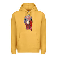 Mustard gobble face Premium Hoodie - RanaPortraitStore