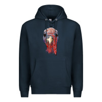 Navy gobble face Premium Hoodie - RanaPortraitStore