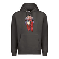Smoke gobble face Premium Hoodie - RanaPortraitStore