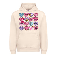 Sandshell valentines candy hearts Urban Hoodie - MaliasSmallBusiness