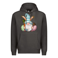 Smoke Easter Bunny Gnomes with Egg and Carrot Premium Hoodie - RanaPortraitStore