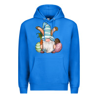 True Royal Easter Bunny Gnomes with Egg and Carrot Premium Hoodie - RanaPortraitStore