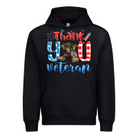 Foreset Green thank you veteran Urban Hoodie - MaliasSmallBusiness
