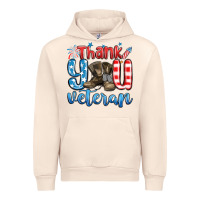 Sandshell thank you veteran Urban Hoodie - MaliasSmallBusiness