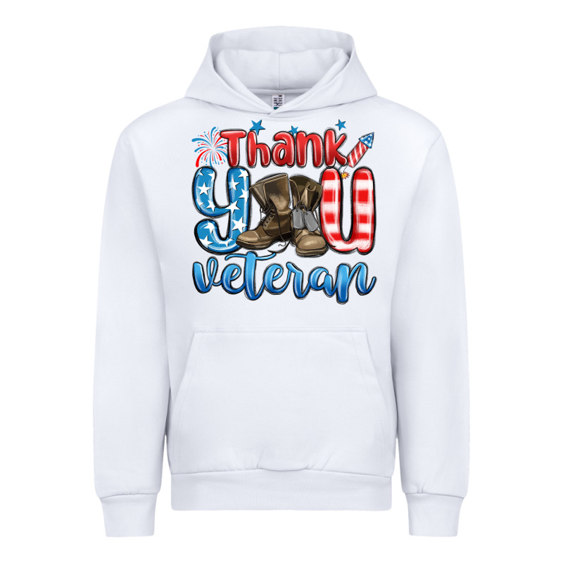 Thank You Veteran Urban Hoodie by MaliasSmallBusiness | Teevron