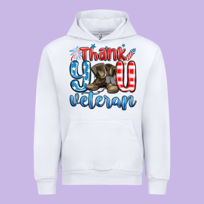 Urban Hoodie thank you veteran