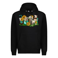 Black Sheep coffee cups Premium Hoodie - texasbilliewilder