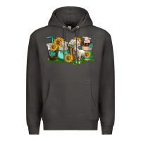 Smoke Sheep coffee cups Premium Hoodie - texasbilliewilder