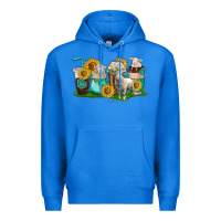 True Royal Sheep coffee cups Premium Hoodie - texasbilliewilder