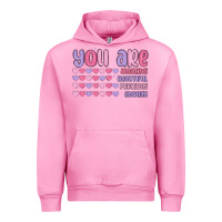 Fuchsia Pink you are valentine Urban Hoodie - MaliasSmallBusiness