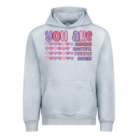 Heather Grey you are valentine Urban Hoodie - MaliasSmallBusiness