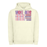 Pigment Pistachio you are valentine Urban Hoodie - MaliasSmallBusiness