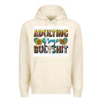 Tofu adulting is some bullshit Premium Hoodie - texasbilliewilder