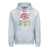 Heather Grey take whatever you need  have a great day Urban Hoodie - MaliasSmallBusiness