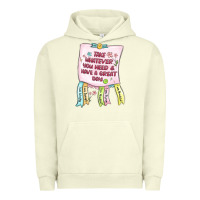 Pigment Pistachio take whatever you need  have a great day Urban Hoodie - MaliasSmallBusiness