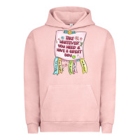 Pigment Salmon take whatever you need  have a great day Urban Hoodie - MaliasSmallBusiness