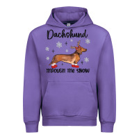 Tulip dachshund through the snow Urban Hoodie - MaliasSmallBusiness