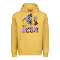 Antique Gold Sixth Grade Premium Hoodie - RanaPortraitStore