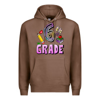 Chestnut Sixth Grade Premium Hoodie - RanaPortraitStore
