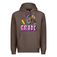 Coffee Sixth Grade Premium Hoodie - RanaPortraitStore