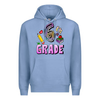 Colony Blue Sixth Grade Premium Hoodie - RanaPortraitStore