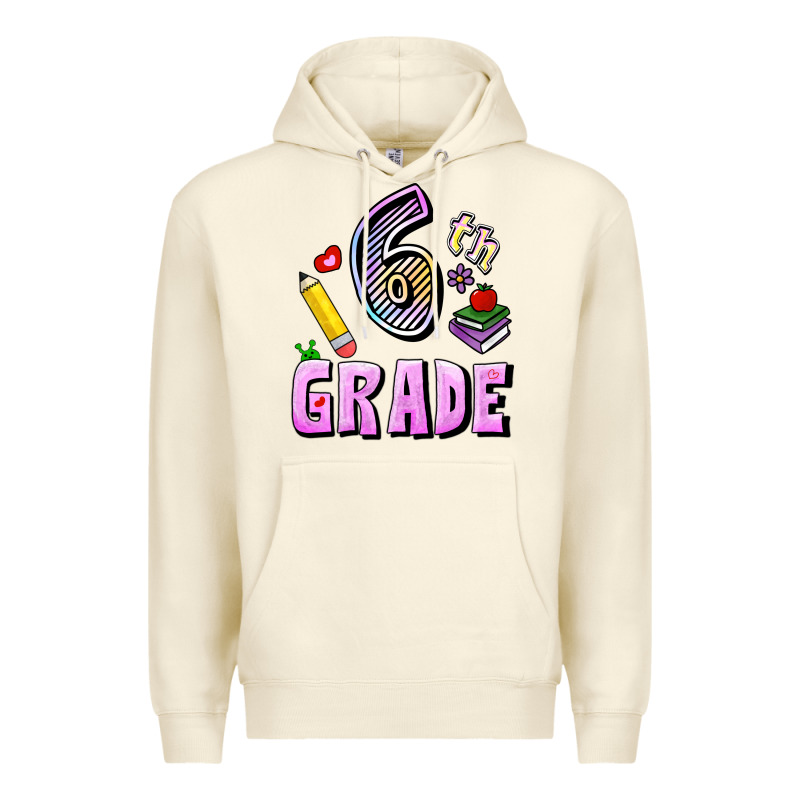 Sixth Grade Premium Hoodie by RanaPortraitStore | Teevron