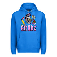 True Royal Sixth Grade Premium Hoodie - RanaPortraitStore