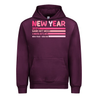 Mauve Wine 2024 new year Urban Hoodie - MaliasSmallBusiness