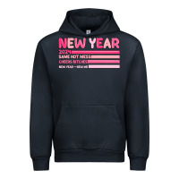 Navy 2024 new year Urban Hoodie - MaliasSmallBusiness