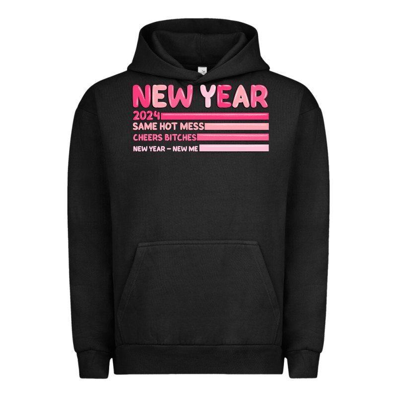 2024 New Year Urban Hoodie by MaliasSmallBusiness | Teevron