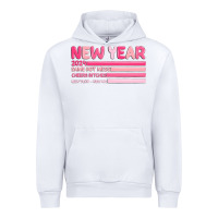 White 2024 new year Urban Hoodie - MaliasSmallBusiness
