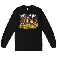 Black western mini Long Sleeve Tee - BarkalooDesign