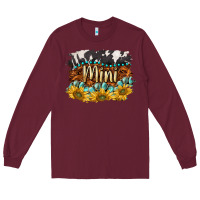 Burgundy western mini Long Sleeve Tee - BarkalooDesign